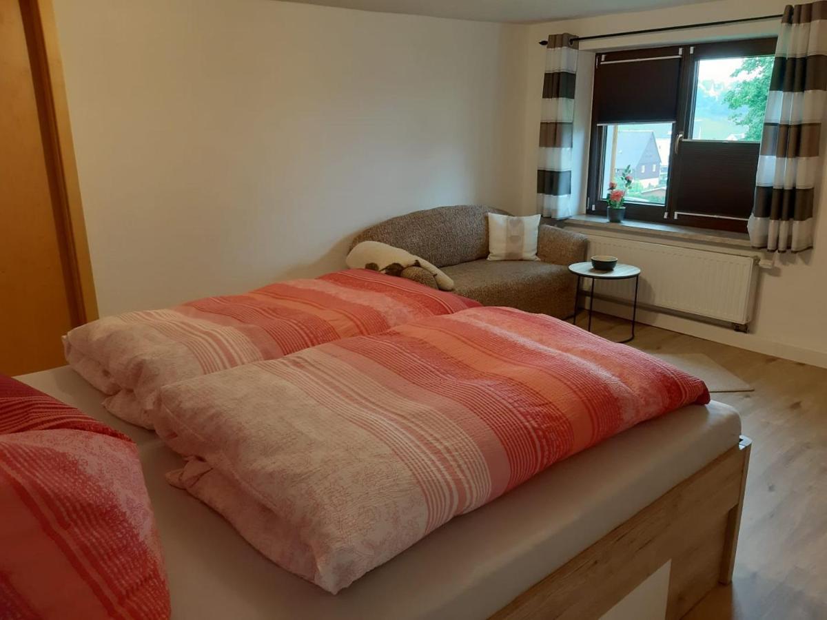 Familienfreundliche Ferienwohnung Zschorlau Экстерьер фото